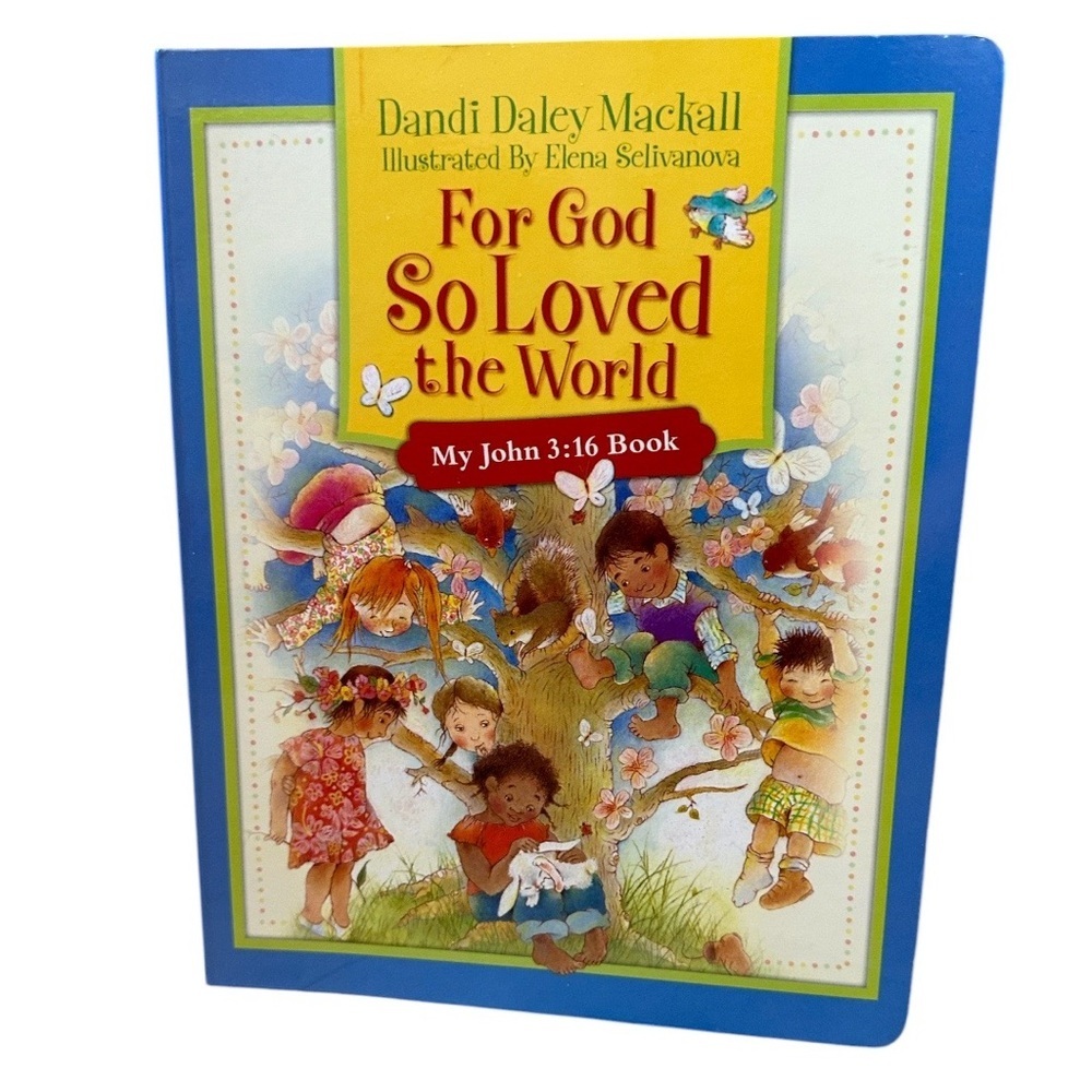 New Christian Children’s Book For God So Loved the World